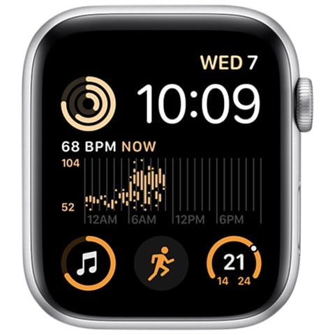 Watch Series 6 Hermes (Cel) NO STRAP, Silver Stainless Steel, 44mm